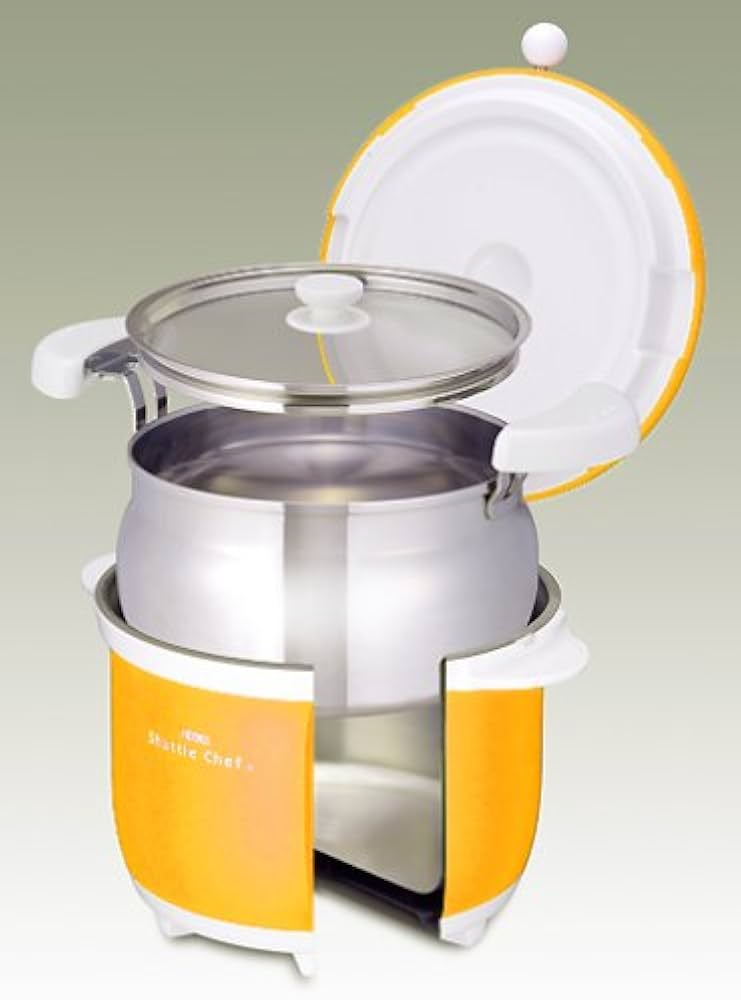 Amazon｜サーモス 真空保温調理器 シャトルシェフ 3.0L パンプキン KBA