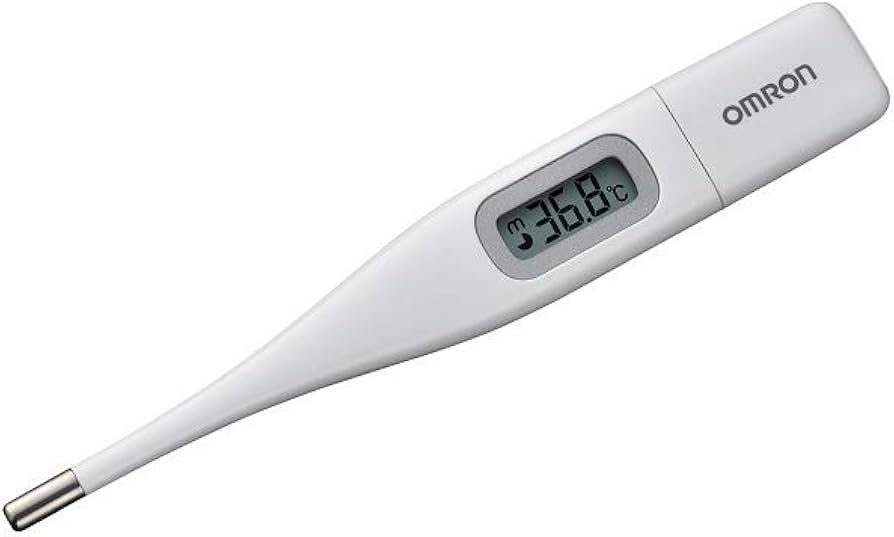 Amazon.co.jp: オムロン けんおんくん 電子体温計 MC-6740 予測式 30秒