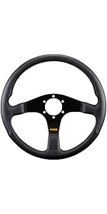 Amazon | MOMO(モモ) ステアリング レース 35パイ BK R-11