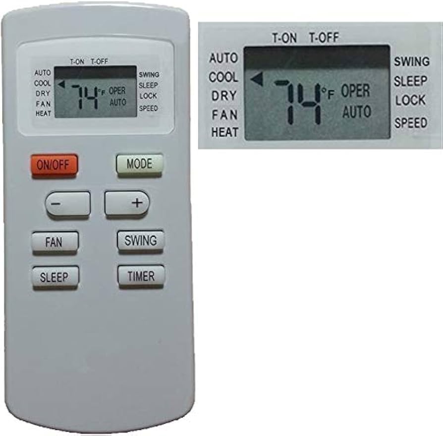 Amazon.com: Replacement for AIR-CON Air Conditioner Remote Control
