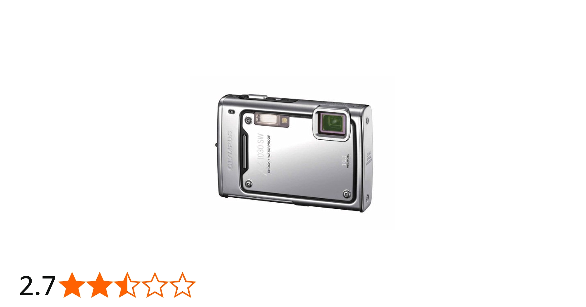 Amazon | OLYMPUS 防水デジタルカメラ μ1030SW (ミュー) メタル