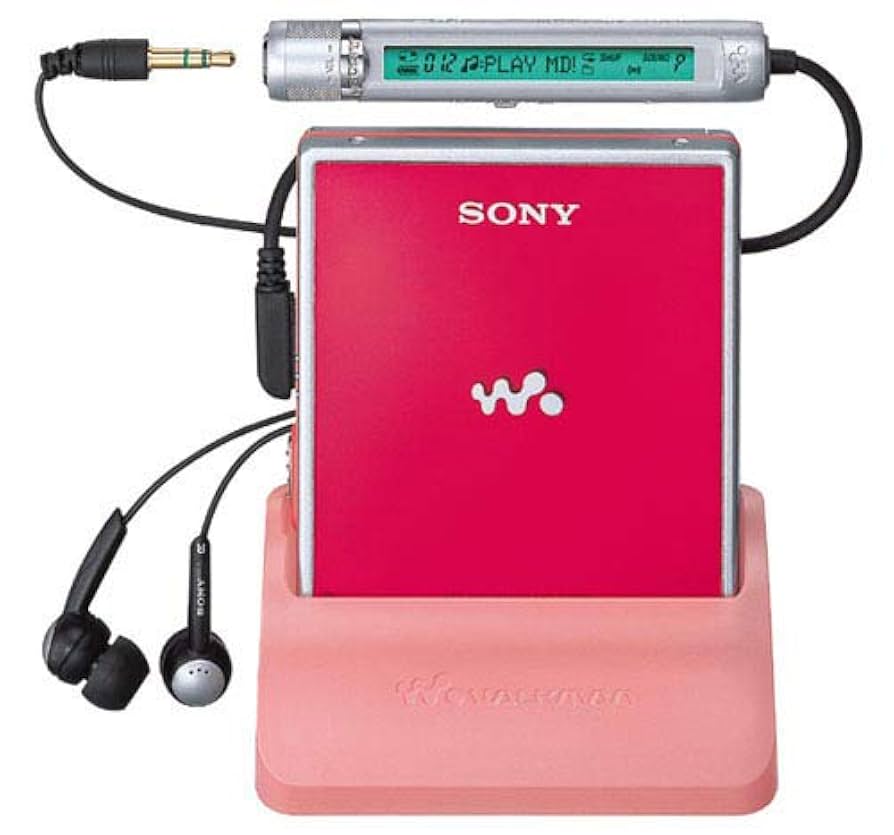動作品美品SONY MD WALKMAN MZ-E600 ピンク 公式通販