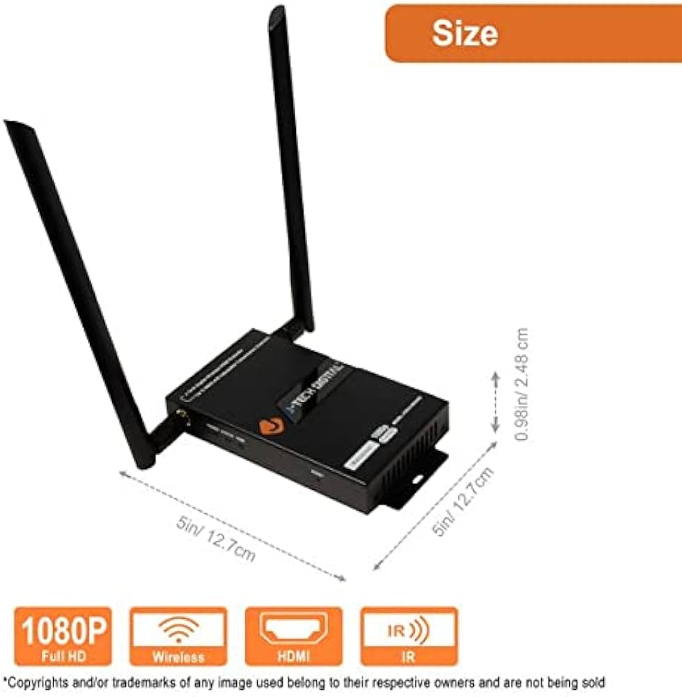 Amazon.com: J-Tech Digital Wireless HDMI Extender 1080p up to 660