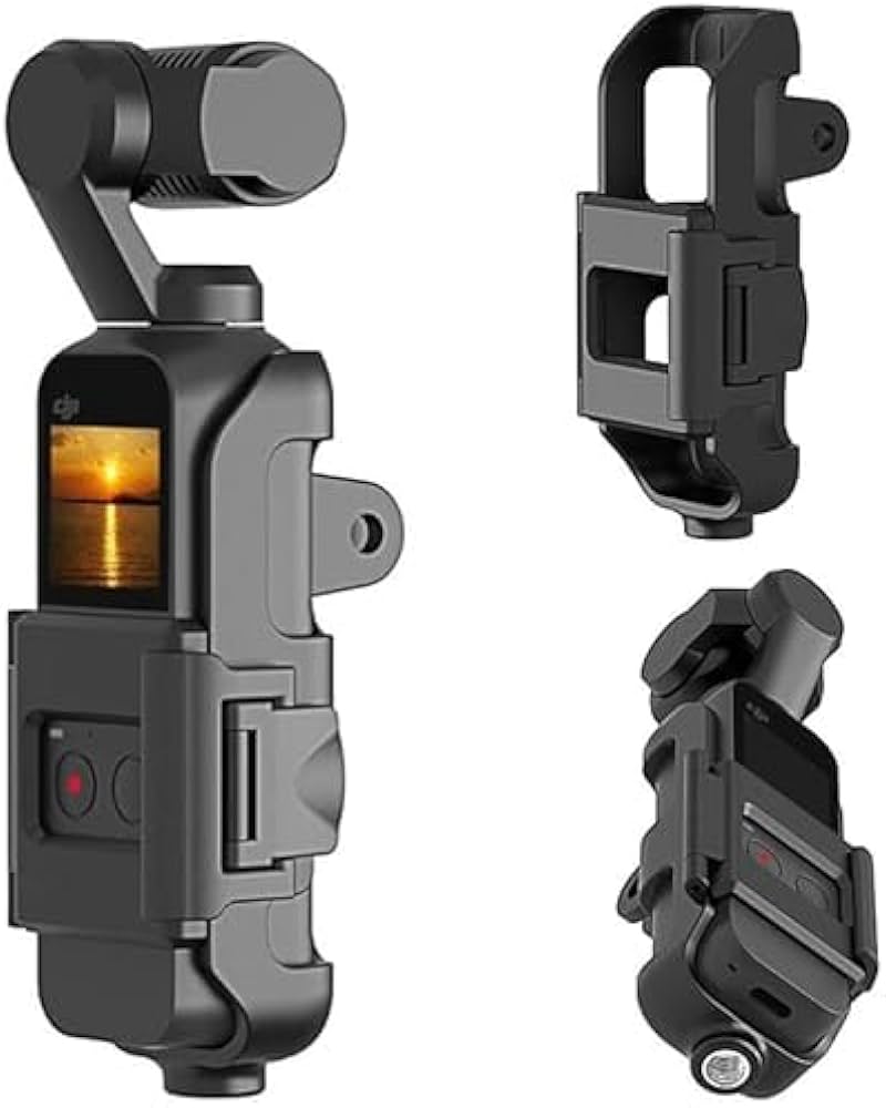 Amazon | DJI POCKET 2 対応 ケージ ABS 固定保護ブラケット/カメラ