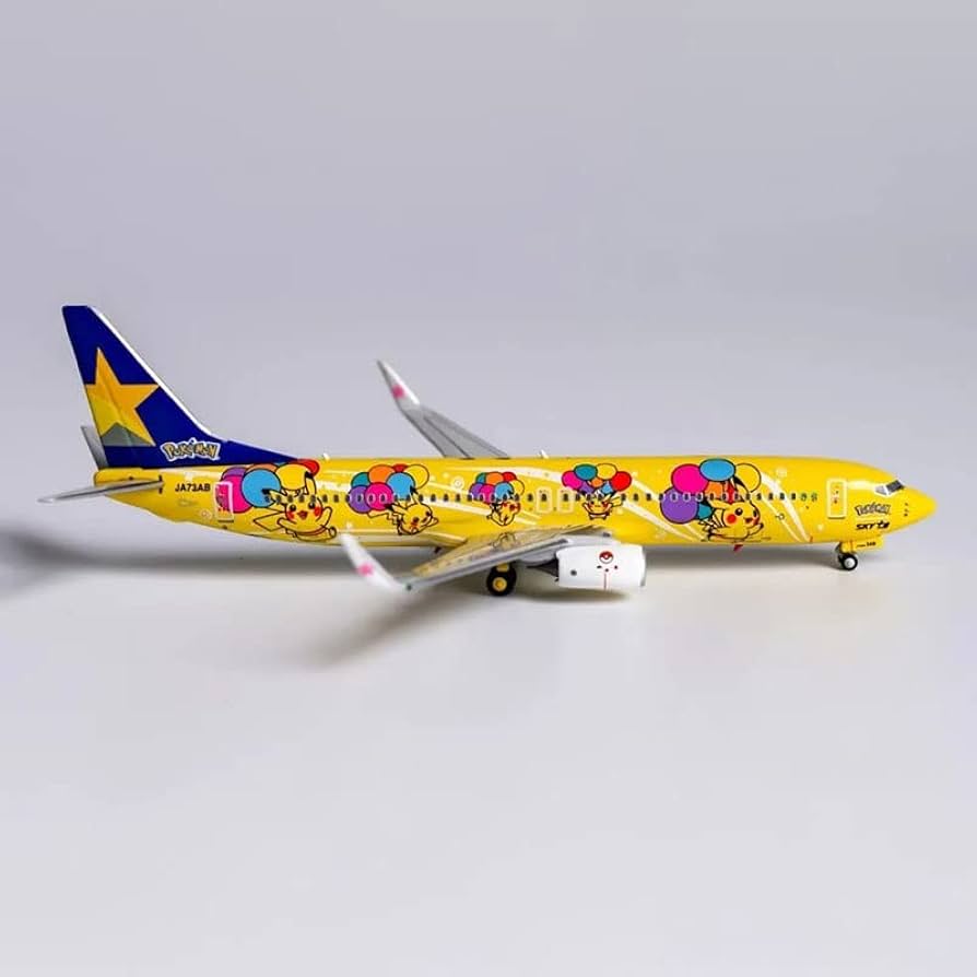 Amazon.co.jp: 対象: 1:400 スケール B737-800 JA73AB 航空機