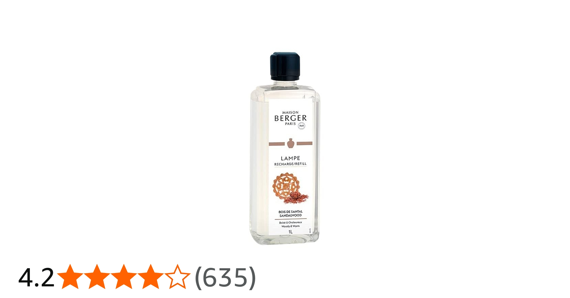 Amazon | ランプベルジェ アロマオイル サンタル 1L [正規輸入品