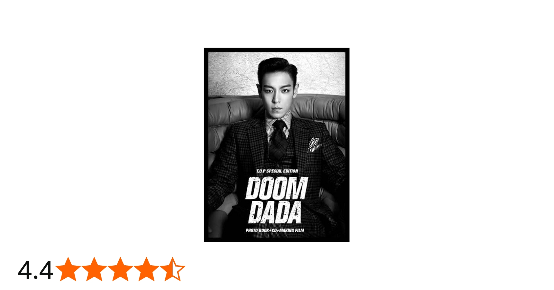 Amazon.co.jp: T.O.P - Doom Dada 特別版(写真集 + CD + メイキング