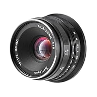 Amazon.co.jp: 七工匠 7artisans 25M43B 25mm F1.8 マイクロフォー