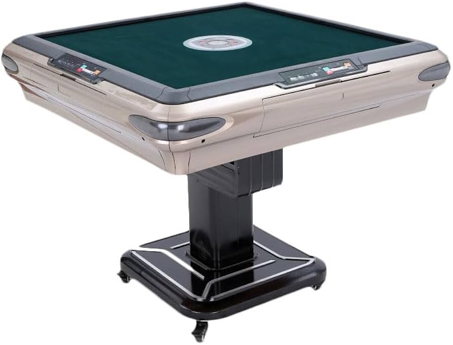 Amazon | 全自動麻雀卓 点数表示 折りたたみ 28ミリ牌 2面 赤牌点棒