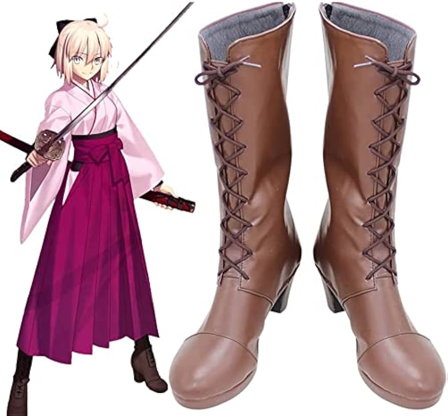Amazon.co.jp: QOQOUO_COS Fate FGO Fate/Grand Order 沖田総司 桜