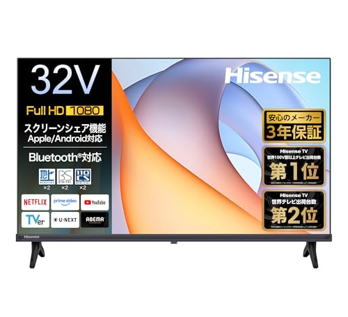 ハイセンス A4R (2025)」が発表！安いHDテレビ【C35R・E40R】 | 最新