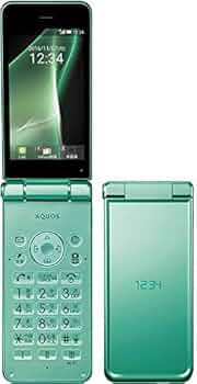 Amazon | Softbank 601SH AQUOS ケータイ2 ライトグリ-ン Green [白