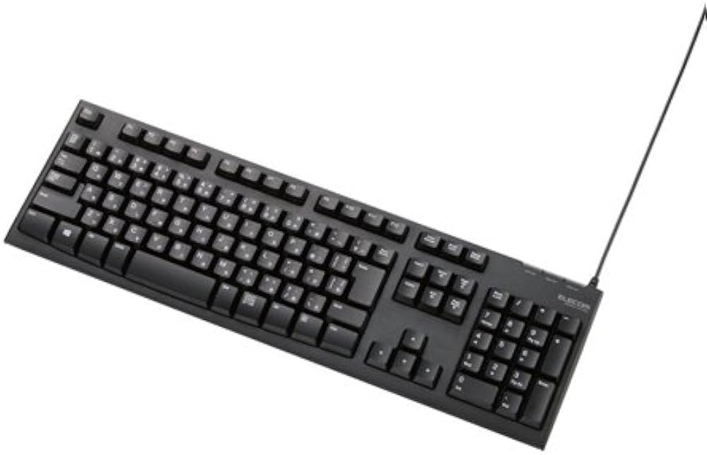 Amazon | エレコム (まとめ) USB接続 スタンダードキーボード TK