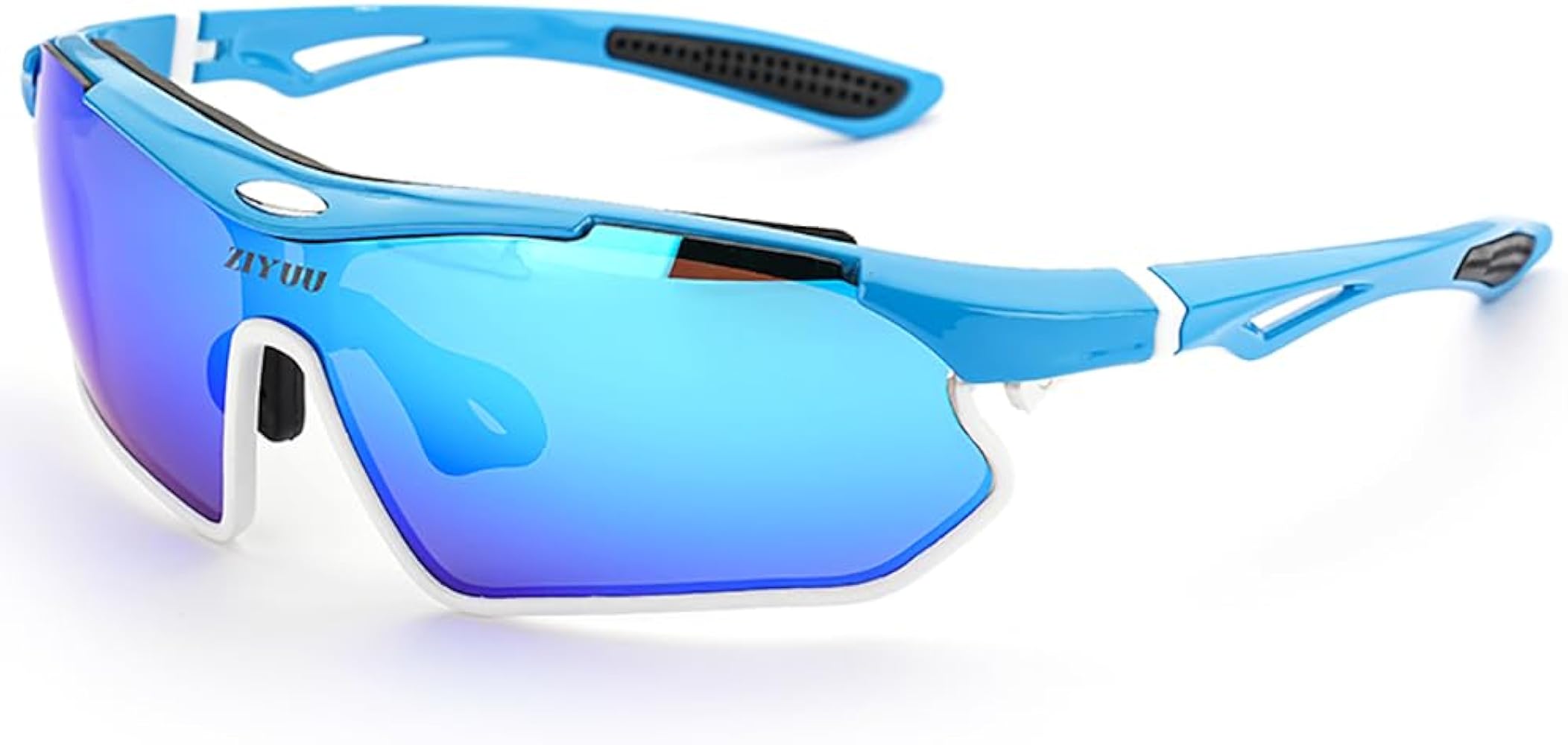 Amazon.co.jp: [自由スイミン] スポーツサングラス 偏光レンズ 軽量