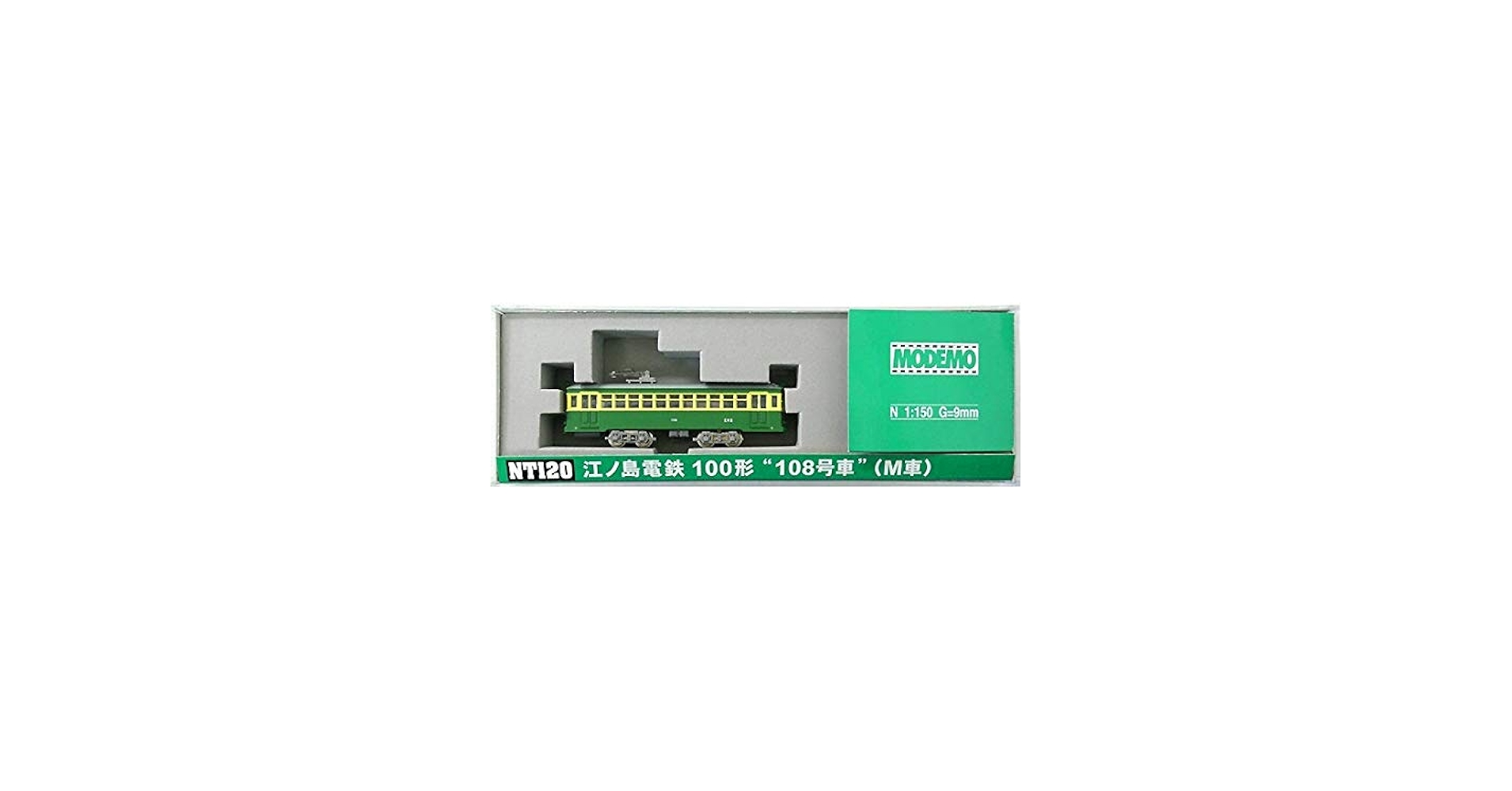 Amazon | Nゲージ NT120 江ノ島電鉄 100形 108号車 (M車) | 鉄道模型 通販