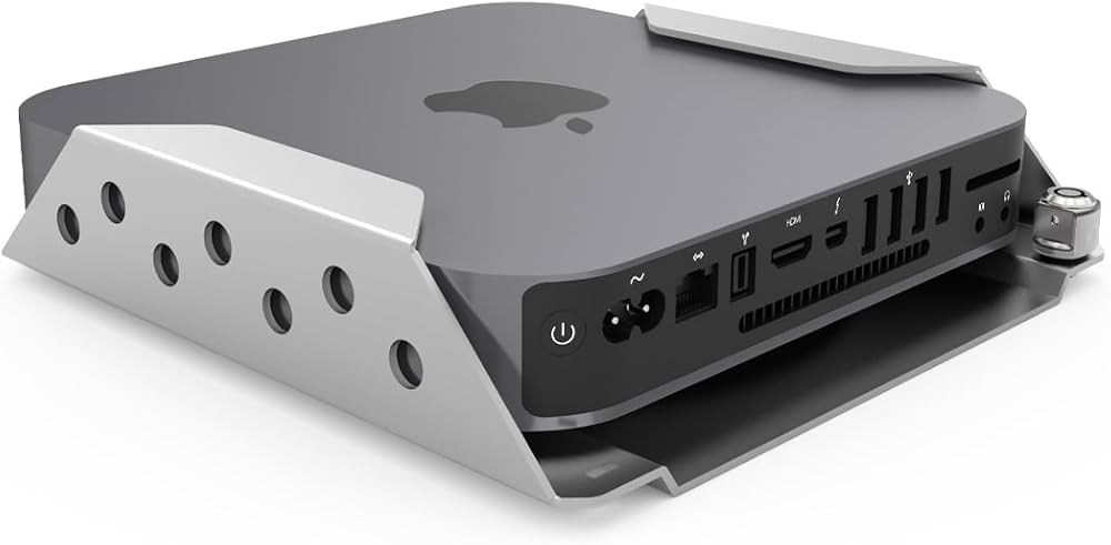 Maclocks MMEN76 Mac Mini Gabinete de Suporte de Segurança (Prata