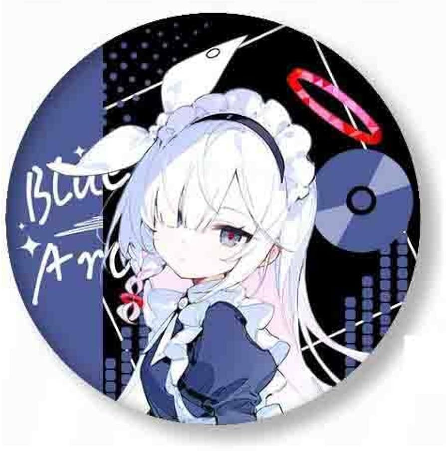 Amazon.co.jp: ブルーアーカイブ 缶バッジ ブローチ バッジ 6個セット