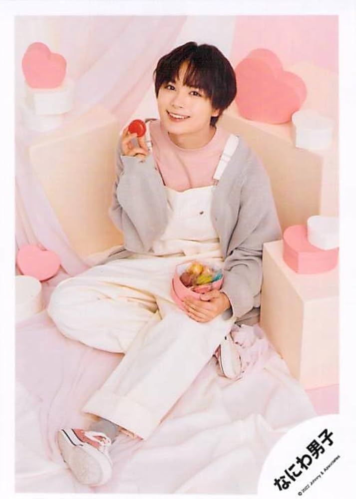 Amazon.co.jp: なにわ男子 大西流星 公式写真 写真 フォト （スリーブ