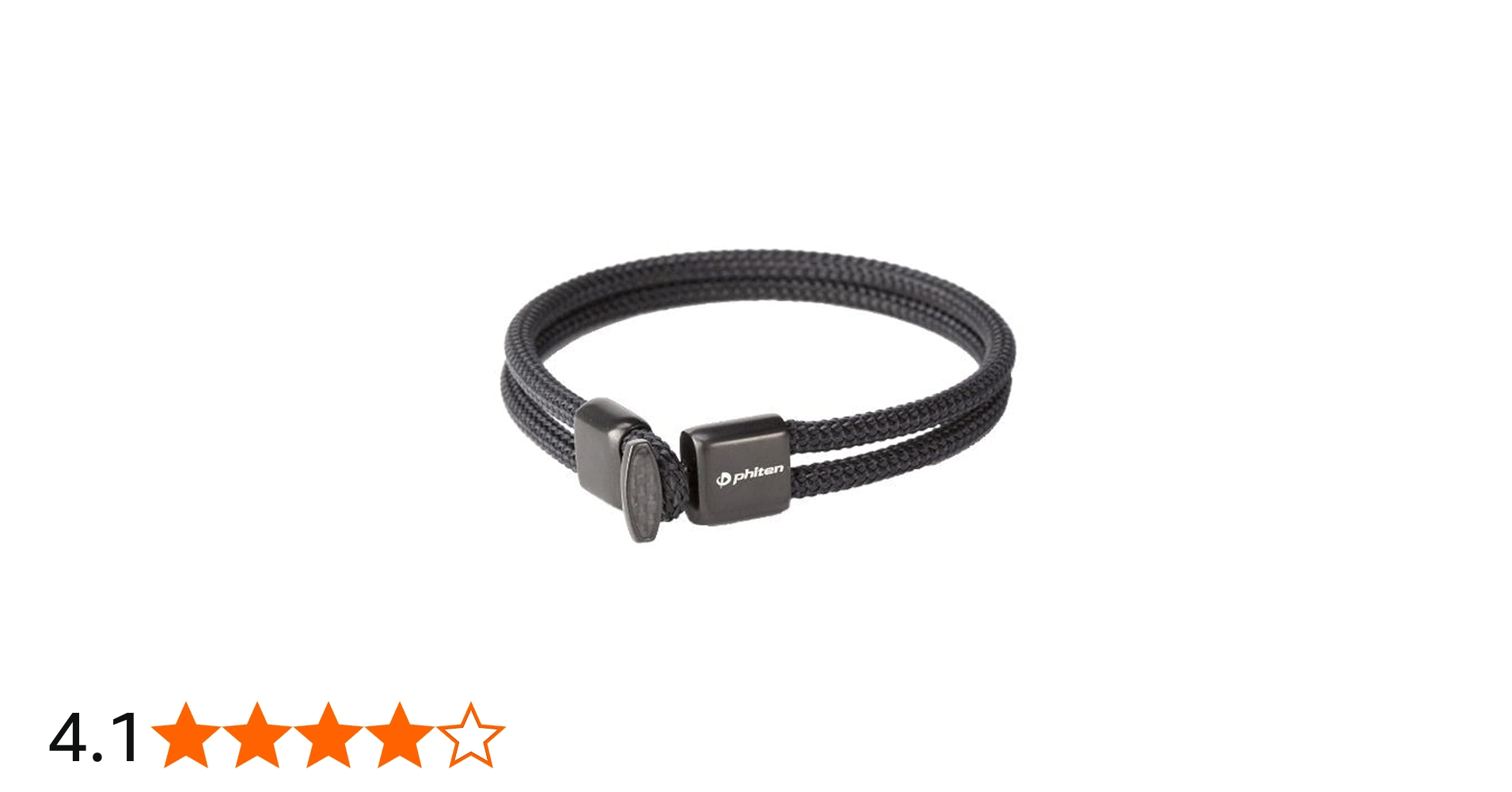 Amazon | ファイテン RAKUWAブレスX100 カーボン ブラック 17cm