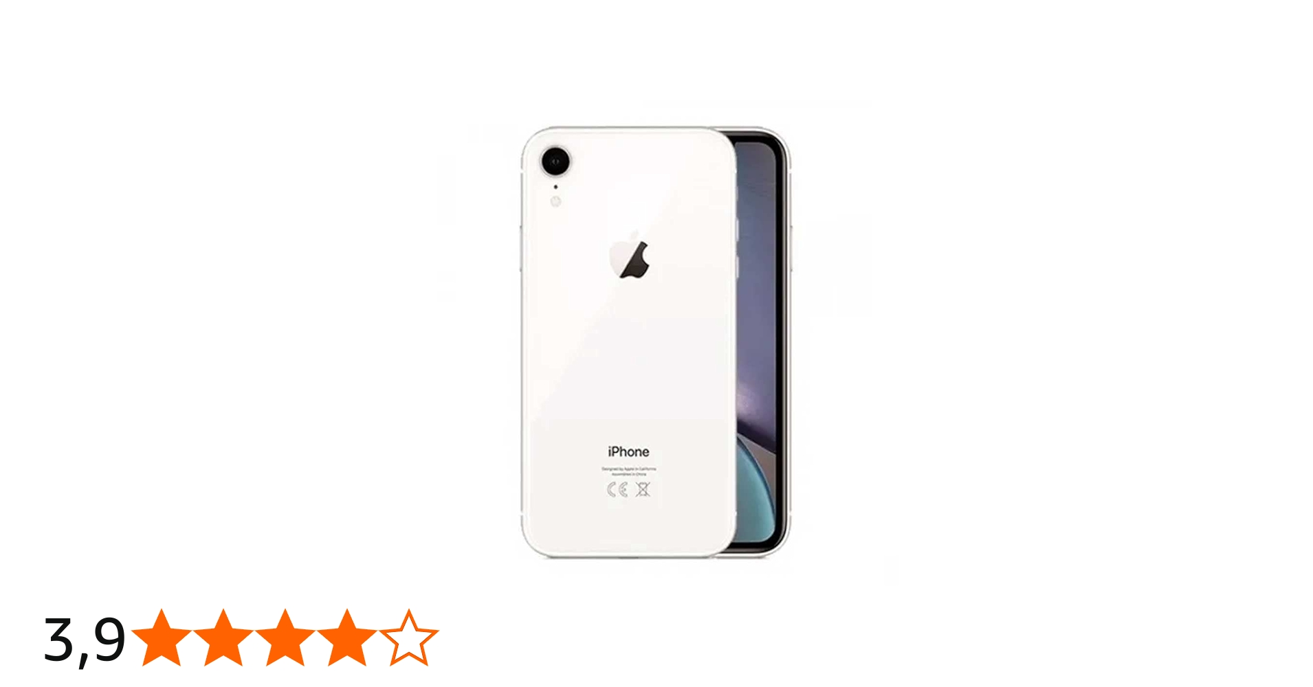 Apple iPhone XR 64GB ホワイト 本体 iPhone XR Apple 64GB Branco 6,1