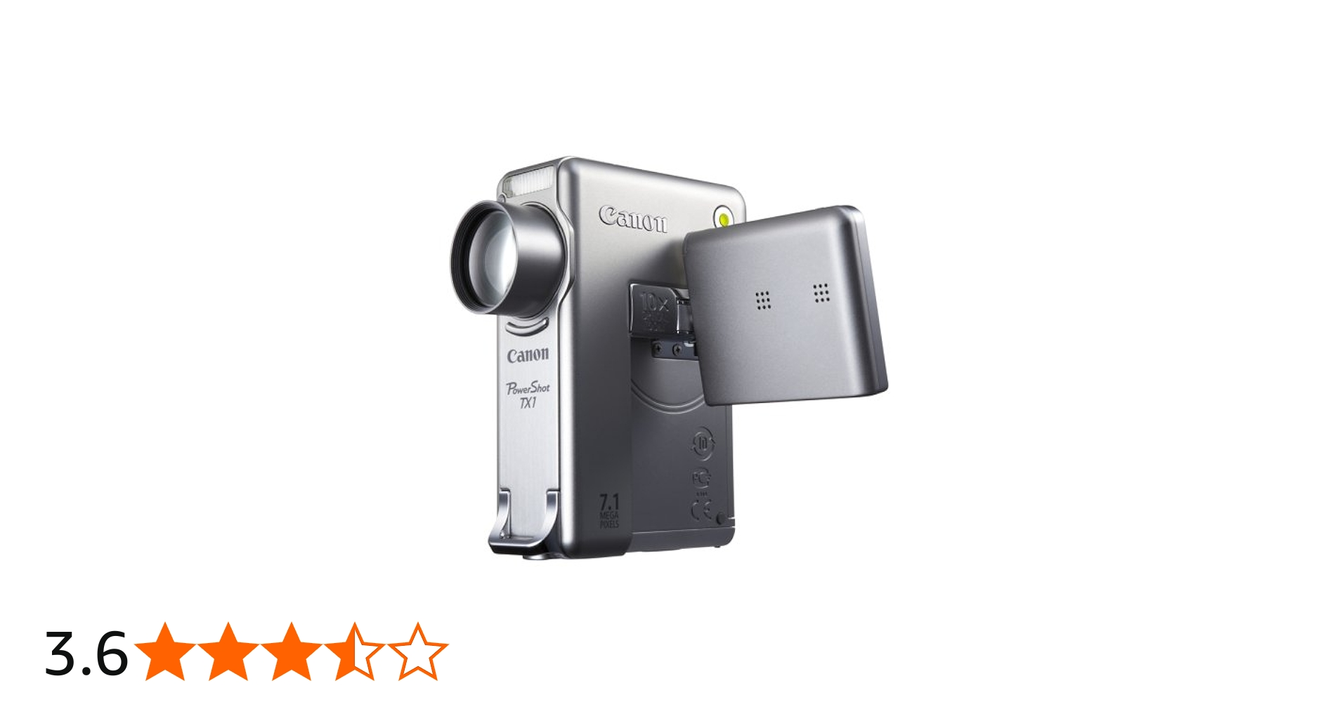 Amazon | Canon デジタルカメラ PowerShot (パワーショット) TX1 PSTX1