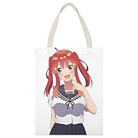 Amazon.co.jp: 五等分の花嫁 中野三玖 トートバッグ キャンバス 大容量