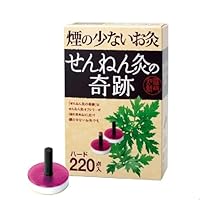 Amazon.co.jp: 煙の少ないお灸 せんねん灸の奇跡 ハード 220点入