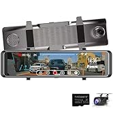 Amazon.co.jp: Pirara ミラー型ドライブレコーダー 2K 前後同時表示