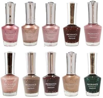 Amazon | 【プロランスマニキュア】シックな大人系定番カラー10本