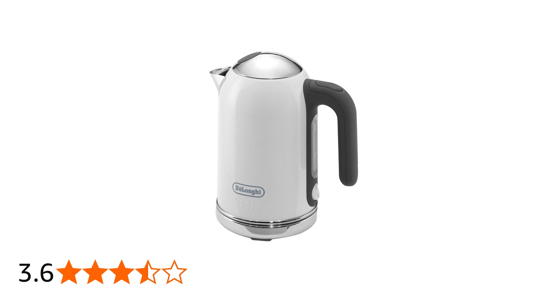 Amazon | DeLonghi (デロンギ) 電気式コードレスケトル ココナッツ