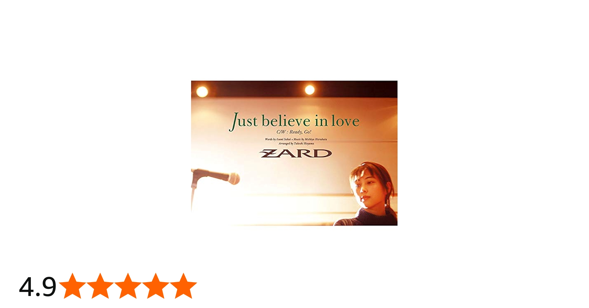 Amazon.co.jp: Just believe in love (12cmマキシ化): ミュージック