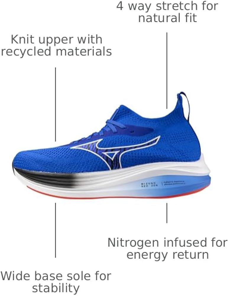 Amazon.com | Mizuno Unisex Neo Zen (Oni Pack) Running Shoe | Max