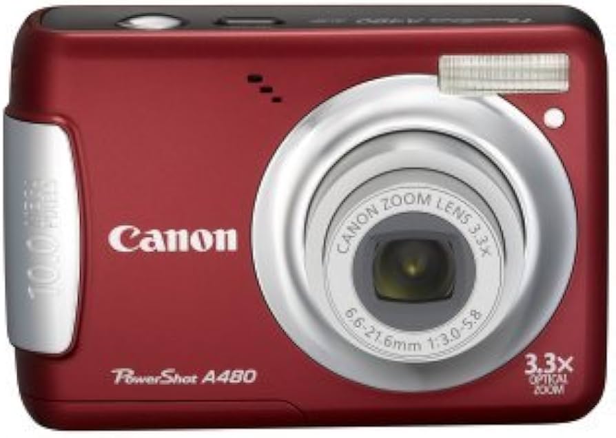 Amazon.com : Canon PowerShot A480 10 MP Digital Camera with 3.3X