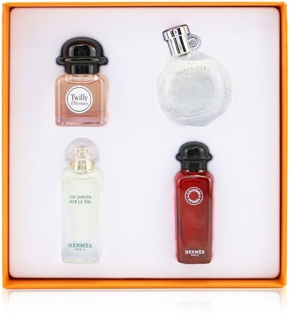 Amazon.com : HERMÈS Discovery 4-Pieces Miniature Set for Unisex