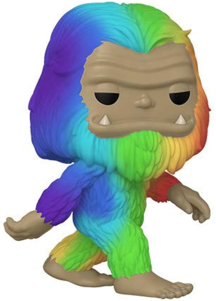 POP Rainbow Bigfoot Funko 14 : Amazon.ca: Toys & Games