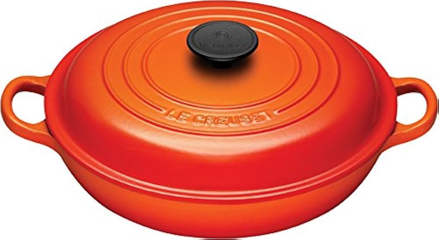 Amazon｜ルクルーゼ ビュッフェ・キャセロール 26cm オレンジ｜両手鍋