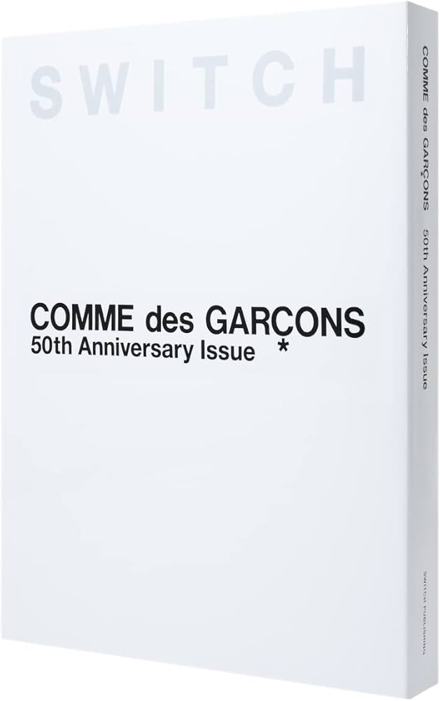 SWITCH SPECIAL EDITION COMME des GARÇONS 50th Anniversary Issue