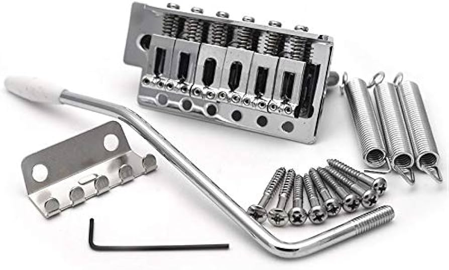 Amazon.com: SAPHUE 52.5mm Guitar Stratocaster Tremolo Bridge Set