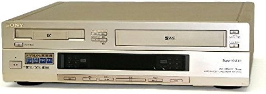 Amazon | SONY WV-D9000 DV&SVHSビデオデッキ | VHSビデオデッキ 通販
