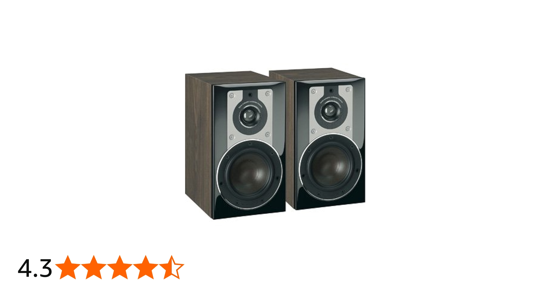 Amazon.co.jp: DALI スピーカー OPTICON1 MH [ウォールナット ペア