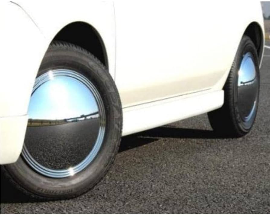 Amazon | ぴかぴかホイールカバー☆メッキホイールキャップ4枚☆USA