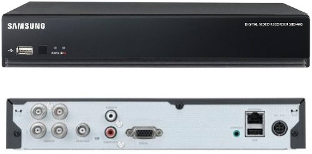 Samsung SDE-3004N 4 Channel DVR Security System with 500 GB HDD