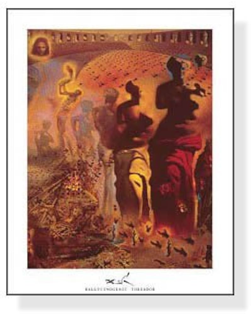 Amazon.co.jp: ポスター サルバドール ダリ 幻覚剤的闘牛士 : ホーム