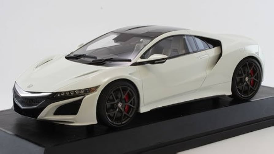 Amazon | Hobby JAPAN 1/18 Honda NSX 2016 ホワイト 完成品