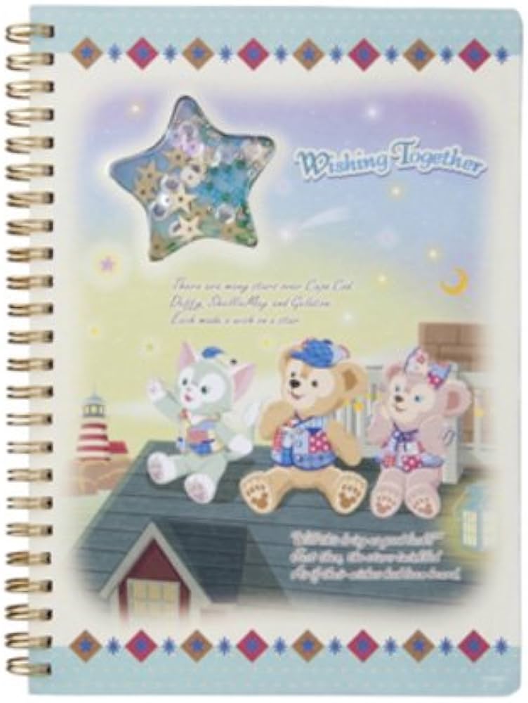 Amazon.co.jp: ディズニーシー15周年 リングノート ダッフィー