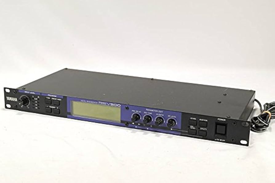 Amazon | 【中古】YAMAHA REV500 DIGITAL REVERBERATOR ヤマハ 1U