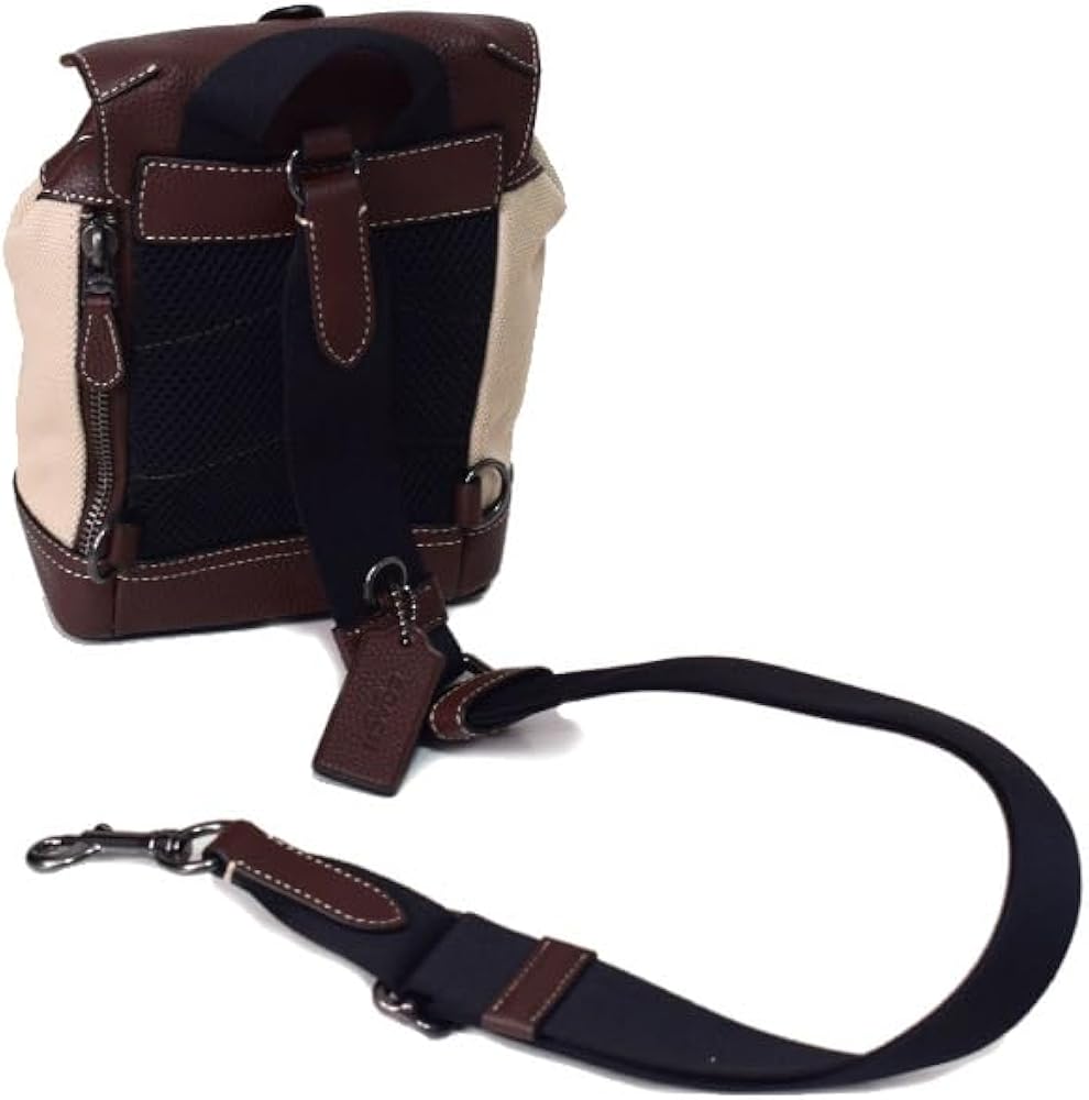 Amazon.co.jp: [コーチ] バッグ キャンバス レザー ハドソン パック