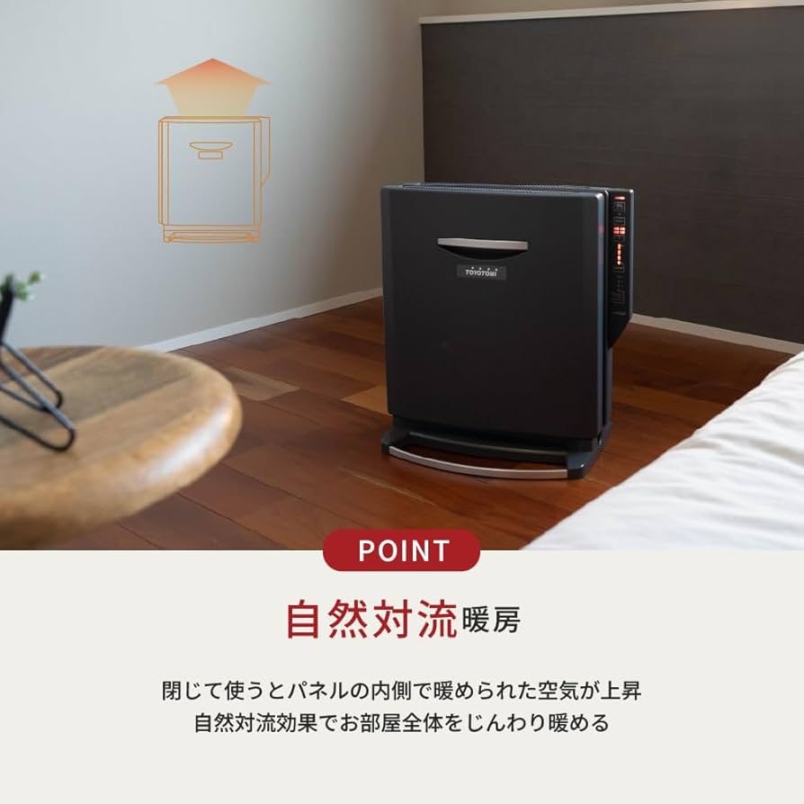 Amazon | 【トヨトミ】遠赤外線電気パネルヒーター 3WAY 折りたたみ