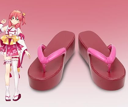 Amazon.co.jp: [Kossyo] さくらみこ コスプレ靴 桜巫女 さくらみこ