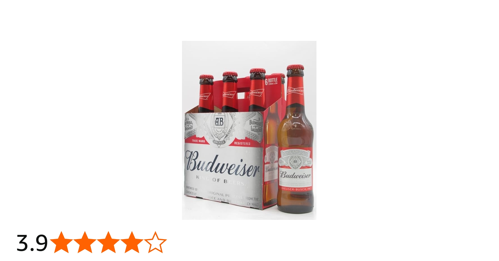 Amazon.co.jp: バドワイザー 瓶 330ml×6本セット : 食品・飲料・お酒